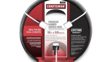 Craftsman Premium Rubber Garden Hose
