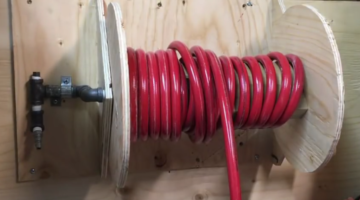 How to make hose reel