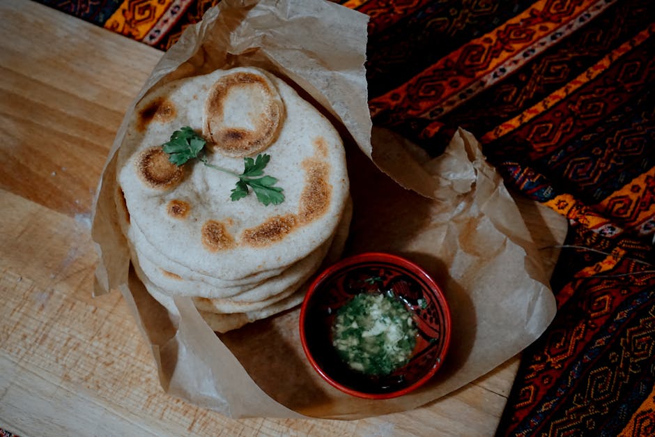 Naancaccia: A Field Garlic-infused, No-Knead Flatbread Bathed in Butter