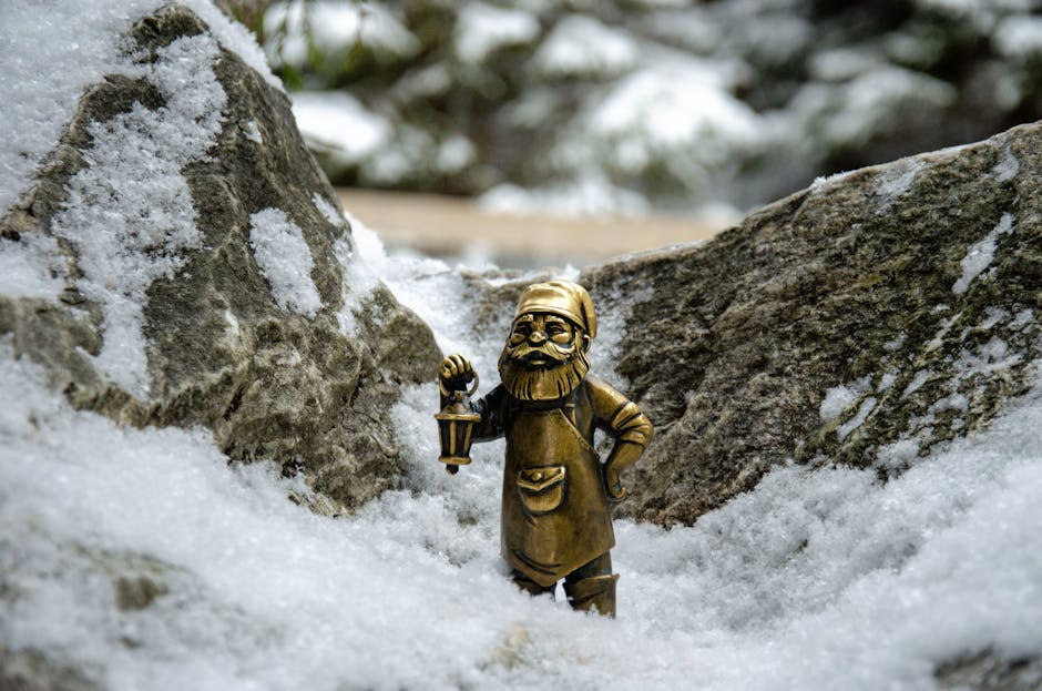 Tom's Garden: Part 2 - A Bejeweled Gnome Village and its Found-Art Sculpture